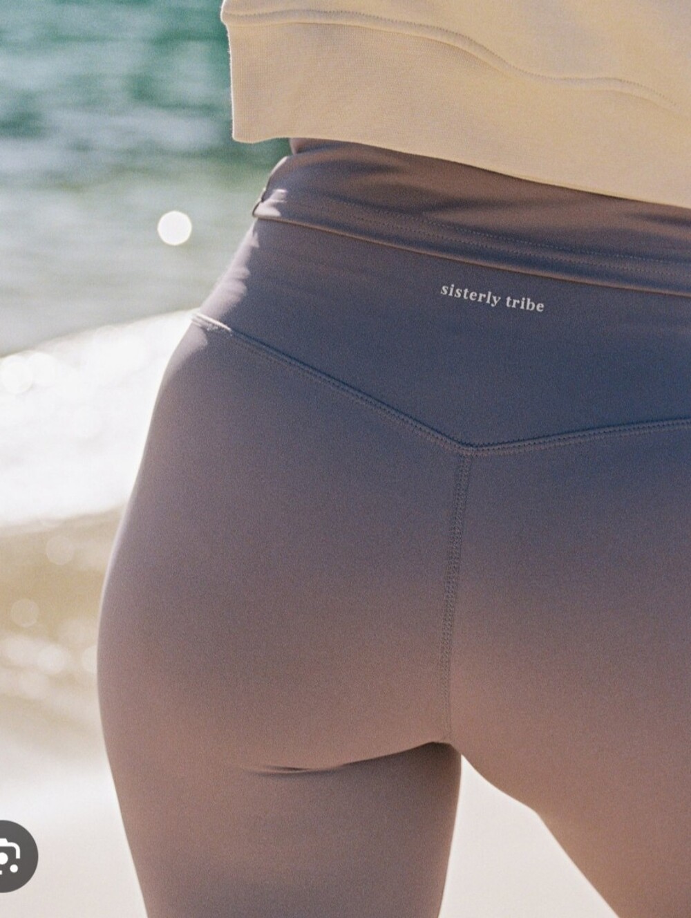 Sisterly Tribe Softsculpt Leggings in purple ash